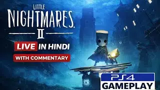 RafayXp Little Nightmares 2 Live Hindi | Terrifying Horror Adventure ☠️💀👻| PS4 Gameplay