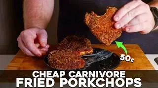 CHEAP Carnivore Fried Pork Chops Recipe