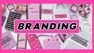 Custom Branding for Your Small Biz- & on brand marketing materials