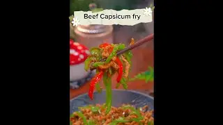 Beef capsicum #shorts #shortsfeed #beefrecipe #capsicumchicken #cooking