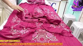 Maria.B Winter Linen Embroidered Collection 2023 Now Available