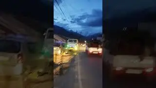 evening walk in manali naggar road.