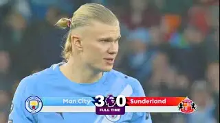 FULL HIGHLIGHT MANCHESTER CITY VS SUNDERLAND | EPL 2025/2026 | ETIHAD STADIUM | FANSCAM 