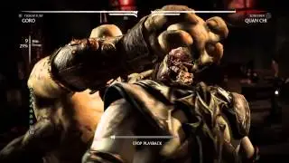 MKX Goro (All variations) 43% x-ray combo