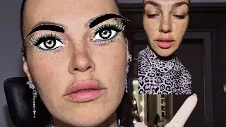 Какой мэйк я делаю, когда наращиваю ресницы😊 База NUDIQUE sheer glow base самая крутая 