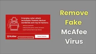 How to Remove Fake McAfee Virus Pop-Ups on Windows 11/10 - 2026 - Chrome