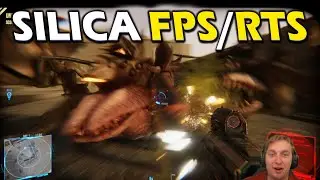 Bad Humans vs Humans vs Crabs (Ft Caldaris and Purls) | Silica RTS Gameplay