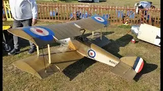 GIANT 1/3 SCALE RC WW1 SOPWITH PUP FIGHTER/SCOUT SOLO DISPLAY - CHRIS - STOW MARIES AERODROME - 2020