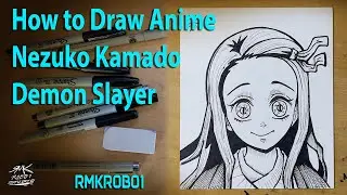 How to Draw Nezuko Kamado  Demon Slayer 1