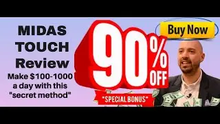 Midas Touch review 😂  Reviewing my own Product (kinda) 😂 (Exclusive Midas Touch bonus)