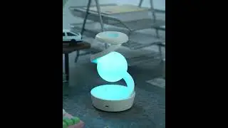 LED 360&deg; Spiral Rotating Desk Lamp