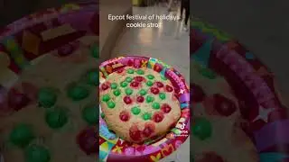 Epcots NEW cookie stroll 🍪 #disney #christmas