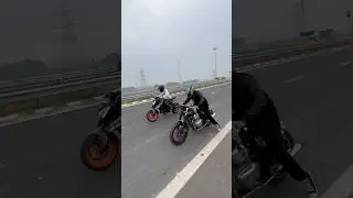 Ktm Duke390 VS Gt650 | Drag race 🚀 | #ktm #duke390 #gt650 #royalenfield #dragrace