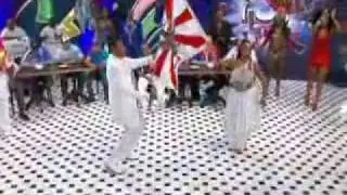 Simone Sampaio e Drag&otilde;es da Real no Roda de Samba Carnaval 2012 do SPTV