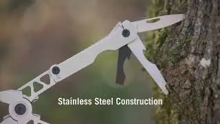 MacGyver Survival Multi-Tool Folding Belt Buckle