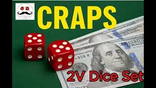 Craps Dice Throwing Practice | 2V Dice Set with Madeline.
