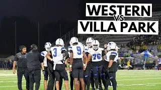 WESTERN vs. VILLA PARK | Football | August 29, 2025