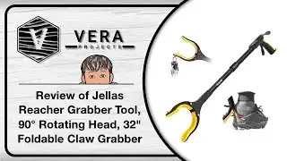 Review of Jellas Reacher Grabber Tool, 90&deg; Rotating Head, 32