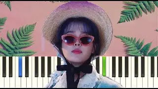 아이유 (IU) - Blueming - Piano Tutorial