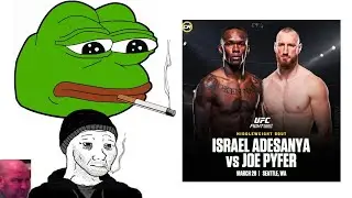 The Worst Dana White Live Announcement EVER (Adesanya vs Pyfer Reaction & Rant)