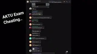 Aktu Cheating 🔥🔥