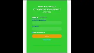 MUST Attachment Management System Part 2. visiting and school supervisors