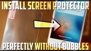 How To Install Tempered Glass Like A Pro! No Air Bubbles | Most Easy Way to Apply SCREEN PROTECTOR🔥