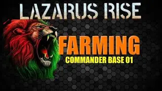 War Commander Lazarus Rise Farming Commander Base 01 Free Repair.