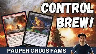 WILD-FAMS! Pauper Grixis Familiars makes Cleansing Wildfire a 1 Mana spell - A sweet control brew!