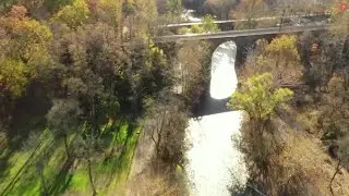 Bucks County drone in Autumn