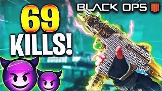 THIS SMG IS STILL OVERPOWERED (69 KILLS) BO4
