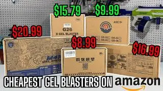 I Bought The 5 CHEAPEST Gel Blasters On Amazon | Oakley Entertainment