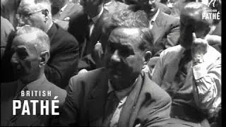 Spd Convention At Dortmund (1957)