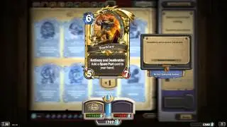 Toshley HD Legendary Hearthstone Golden Card Spotlight