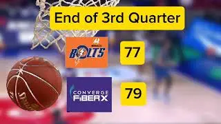 End of 3rd Quarter #pba #pbalivetoday