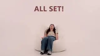 ReleFree Cafy Bean Bag--Release your inner freedom,Relax,Comfort#relefree #leisurechair#beanbagchair
