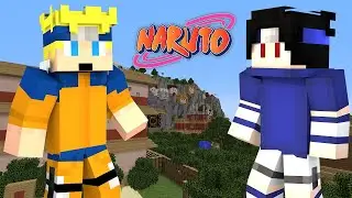 THE GENIN EXAMS! | Minecraft NARUTO ANIME MOD | EP 3 (Minecraft Modded Story)!..