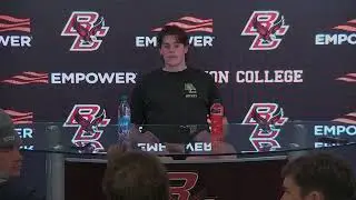 Men&rsquo;s Hockey: UMass Press Conference (Dean Letourneau - Nov. 14, 2025)