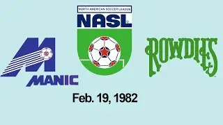 NASL Indoor Soccer: Montreal Manic at Tampa Bay Rowdies 2/19/1982