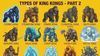 Types of King Kongs You&rsquo;ve Never Seen Before 😱🦍
