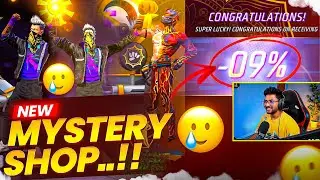 First Time In History 😢 9% Luck In Mystery Shop..?? 💎- FreeFire Telugu - MBG ARMY