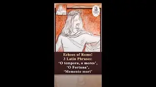3 латинские фразы: &laquo;O tempora, o mores&raquo;, &laquo;O Fortuna&raquo;, &laquo;Memento mori&raquo;