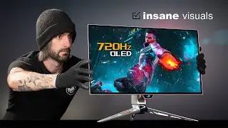 THIS is Peak 1440p OLED Gaming... | 720Hz ROG Swift PG27AQWP-W Monitor First Look