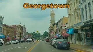 Georgetown Kentucky, USA Downtown Drive-Thru