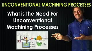 What is the Need For Unconventional Machining Processes  | UCMP | Purushotam Academy