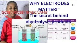 Why Electrolysis Products Change | Effect of the Nature of Electrode simplified. 