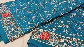 EXQUISITE Pure Zardozi Suit
