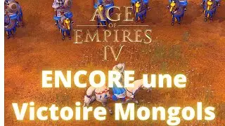 AoE 4 │ Victoire Mongols sans les mains contre Fran&ccedil;ais
