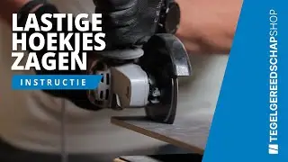 Tegel zagen met haakse slijper? Scherp je diamantschijf op | Tegelgereedschapshop