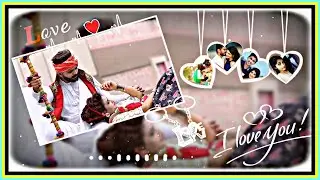 Love Video Editing By Kinemaster | Best Love Status Video Template | Black Screen Template Video
